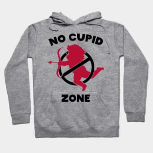 No Cupid Zone Hoodie